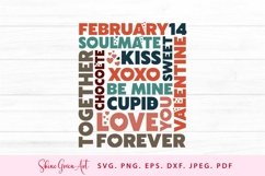 Valentine subway art svg by shine green art