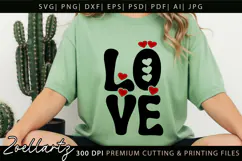 Valentine's Day SVG PNG EPS DXF Love Heart SVG for Cricut Product Image 5