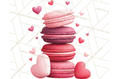 Valentine Sweet Treats Clipart PNG Cupcakes Cookie Chocolate Product Image 5