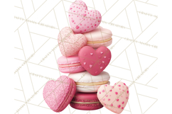 Valentine Sweet Treats Clipart PNG Cupcakes Cookie Chocolate Product Image 2
