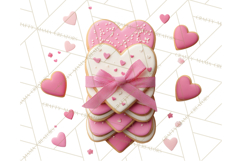 Valentine Sweet Treats Clipart PNG Cupcakes Cookie Chocolate Product Image 5