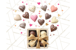 Valentine Sweet Treats Clipart PNG Cupcakes Cookie Chocolate Product Image 2