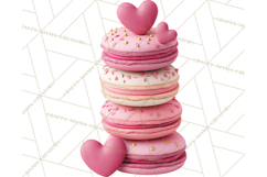 Valentine Sweet Treats Clipart PNG Cupcakes Cookie Chocolate Product Image 5