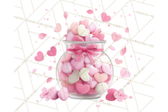 Valentine Sweet Treats Clipart PNG Cupcakes Cookie Chocolate Product Image 3