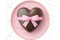 Valentine Sweet Treats Clipart PNG Cupcakes Cookie Chocolate Product Image 4