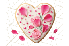 Valentine Sweet Treats Clipart PNG Cupcakes Cookie Chocolate Product Image 5