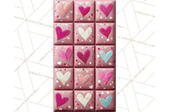 Valentine Sweet Treats Clipart PNG Cupcakes Cookie Chocolate Product Image 5