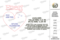 Valentine Teacher Appreciation Bundle Laser Cut. Gift SVG Product Image 3