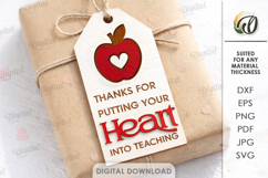 Valentine Teacher Appreciation Bundle Laser Cut. Gift SVG Product Image 9