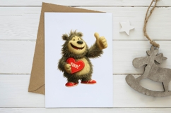 valentine teddy bear clipart Product Image 2