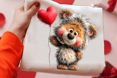 Valentine Teddy Bear Clipart Product Image 2