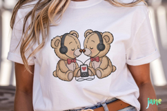 Valentine Teddy Bear Love Clipart Product Image 2