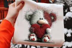 Valentine Teddy Clipart Product Image 2