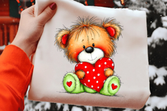 Valentine Teddy Clipart Product Image 2