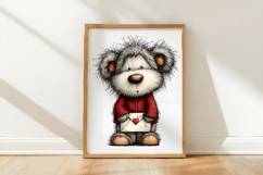 Valentine Teddy PNG Set Product Image 3