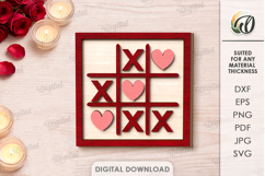 Valentine's Day Tiered Tray Decor Laser Cut. Wall Decor SVG Product Image 10