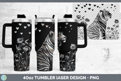 GorgeousValentine Laser 40oz Tumbler design.