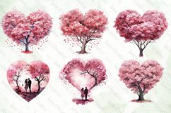 Valentine Trees Sublimation Bundle Product Image 3