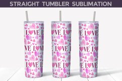 Valentine Tumbler Sublimation | Valentines Day Tumbler Product Image 1