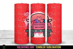  Valentines Gnome Tumbler Sublimation I 20 Oz Valentines Tumbler Wrap I 20 Oz Tumbler Wrap PNG