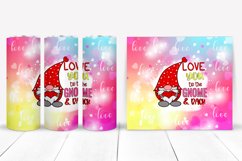  Valentines Gnome Tumbler Sublimation I 20 Oz Valentines Tumbler Wrap I 20 Oz Tumbler Wrap PNG