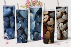 Valentines day tumbler bundle, heart tumbler Product Image 3