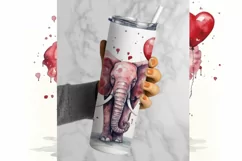 Tumbler Sublimation Valentine Couple Bundle, 20 oz tumbler wrap, I Love You Png 