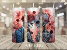 Tumbler Sublimation Valentine Couple Bundle, 20 oz tumbler wrap, I Love You Png 
