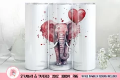 Tumbler Sublimation Valentine Couple Bundle, 20 oz tumbler wrap, I Love You Png 