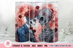 Tumbler Sublimation Valentine Couple Bundle, 20 oz tumbler wrap, I Love You Png 