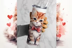 Tumbler Sublimation Valentine Couple Bundle, 20 oz tumbler wrap, I Love You Png 