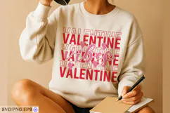 Valentine Vibes SVG PNG T-shirt Design Product Image 3