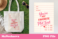 Retro Library Book Card Sublimation | Book Lover Quote Print Product Image 1