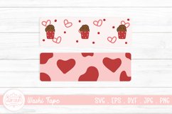 Valentine Washi Tape Clipart Sticker Product Image 1