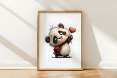 Valentine Whimsical Animals Clipart Product Image 3