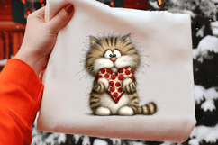Valentine Whimsical Cat Clipart Product Image 2