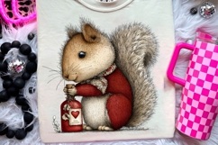 Valentine Woodland Animal Clipart Product Image 2