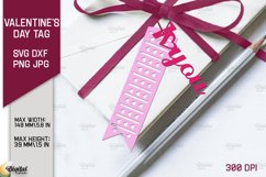 Valentine Layered Tags Bundle. Gift Labels Paper Cut Product Image 3