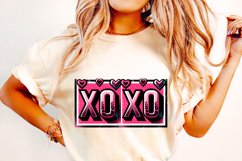 Xoxo PNG, Valentine Xoxo PNG, Retro Valentine&#039;s Day PNG Product Image 2