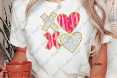 Valentine XOXO Heart Png Product Image 2
