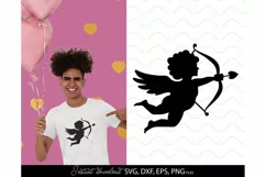 Cupid svg, Valentine's Day SVG, heart svg love svg Valentine Product Image 1