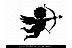 Cupid svg, Valentine's Day SVG, heart svg love svg Valentine Product Image 2