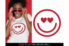 Funny Valentines SVG | Smiley SVG Product Image 1