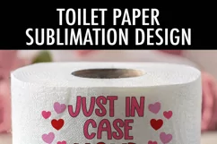 Valentines Day Is Crappy | Funny Valentine Toilet Paper PNG Product Image 2