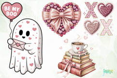 Pink Valentine Png Clipart Product Image 1