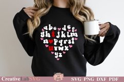 valentines alphabet 