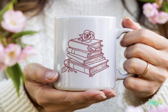 Valentines Book Lover SVG PNG Bundle Product Image 2