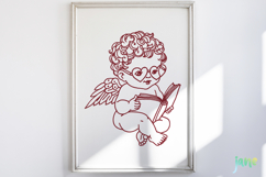 Valentines Book Lover SVG PNG Bundle Product Image 8