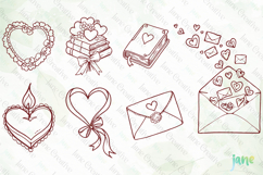 Valentines Book Lover SVG PNG Bundle Product Image 5