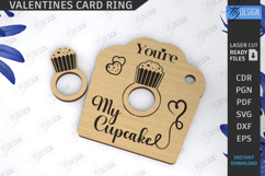 Valentine&#039;s Ring Cards Laser Cut Bundle|Valentine Laser|Love Product Image 5